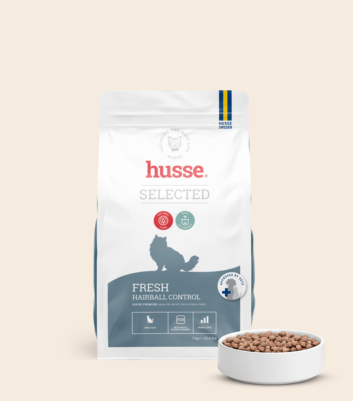 Croquettes pour chats anti-boules de poils | Fresh Hairball Control