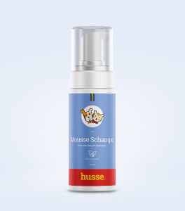 Shampoo sec sans rinçage pour animaux, bouteille de 150 ml.