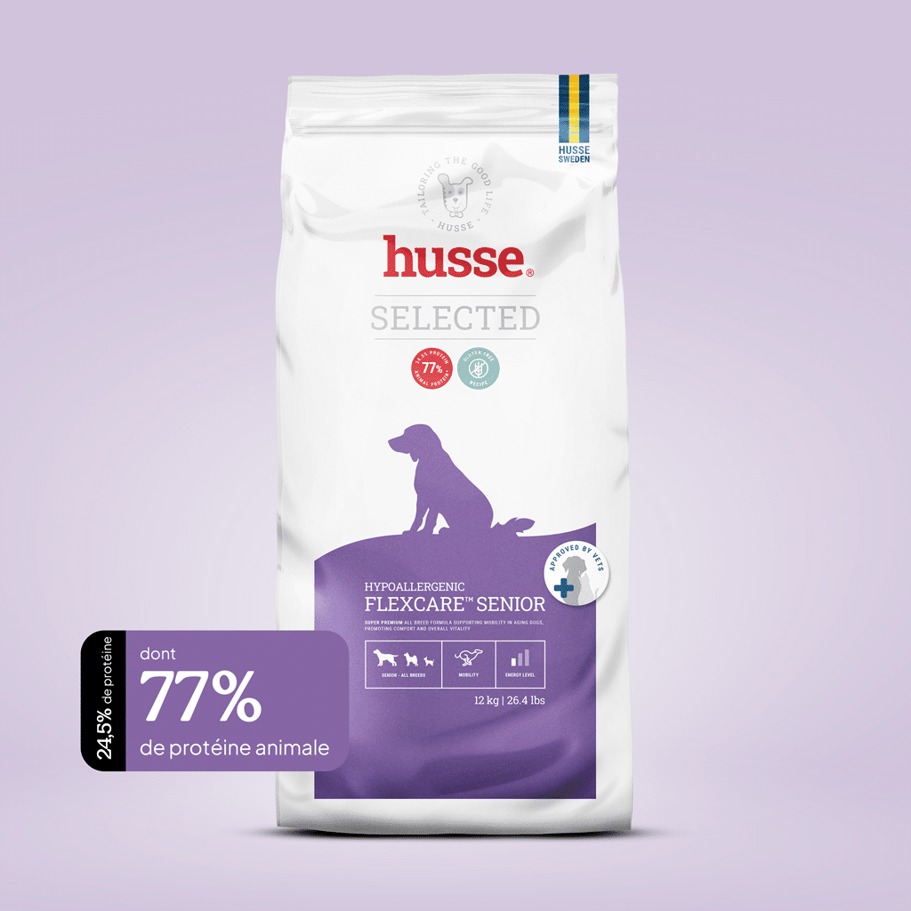 Croquettes hypoallergéniques soutien des articulations pour chien senior | Hypoallergenic Flexcare™ Senior