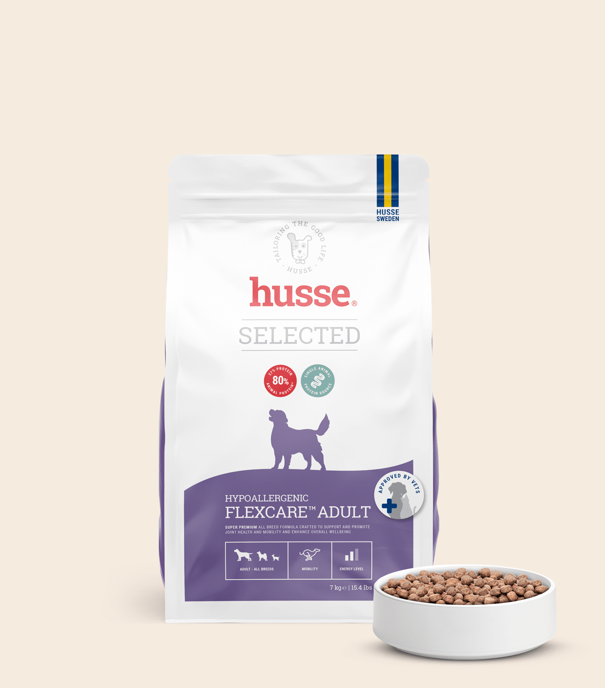 Croquettes soutien des articulations chien adulte | Hypoallergenic Flexcare™ Adult