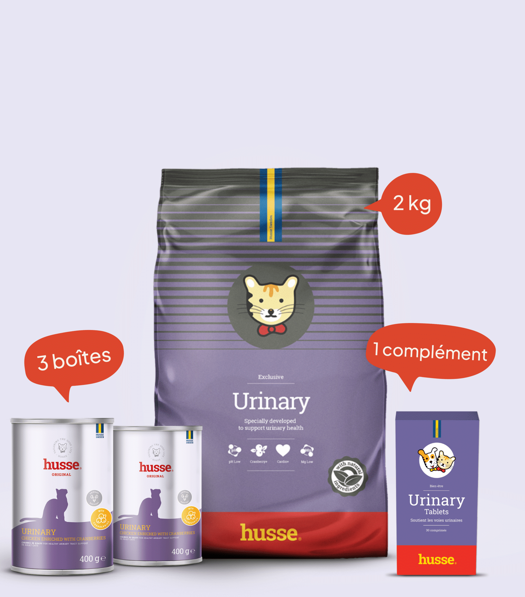 Pack soutien urinaire