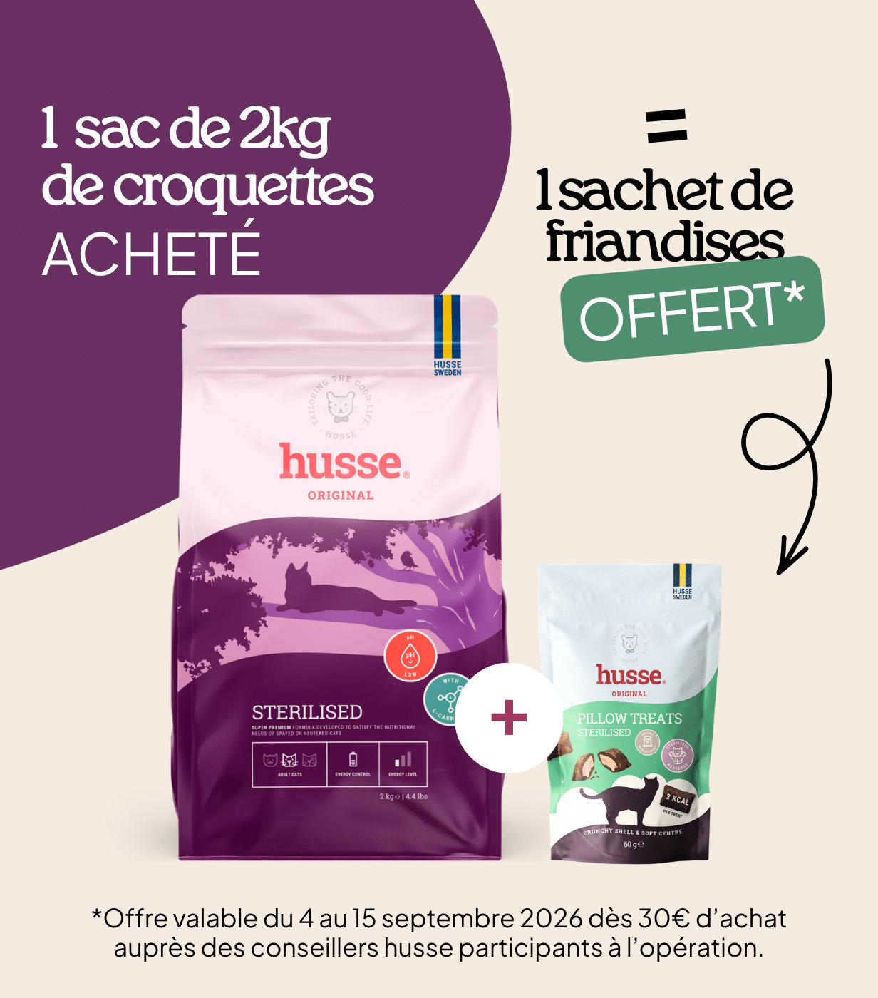 Croquettes pour chat stérilisé | Adult Sterilised cat