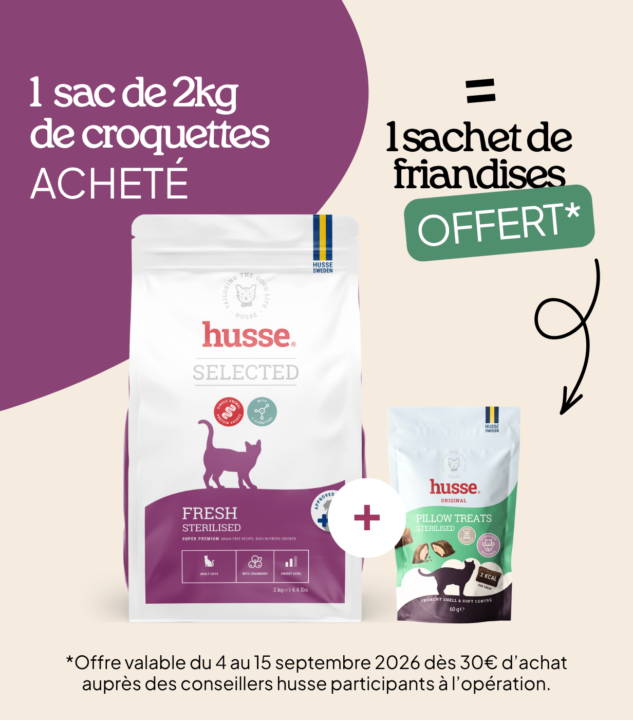 Croquettes sans céréales à base de poulet frais pour chats stérilisés | Fresh Sterilised