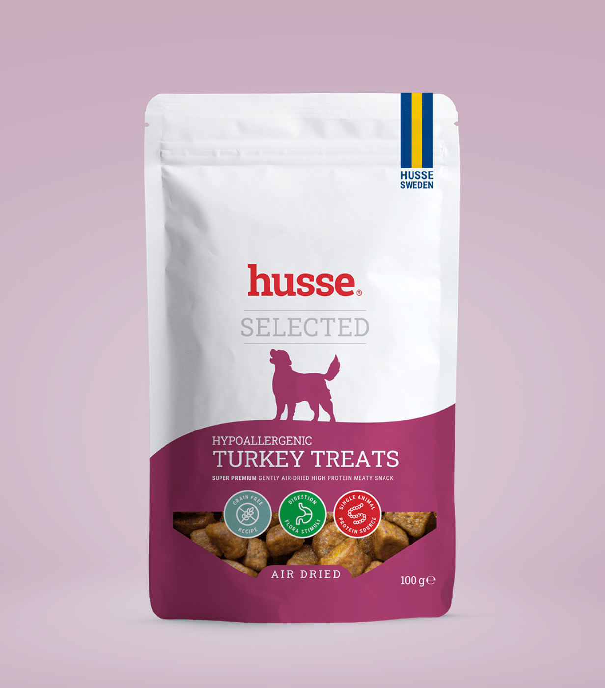 Friandises hypoallergéniques pour chien à digestion sensible | Hypoallergenic turkey treats