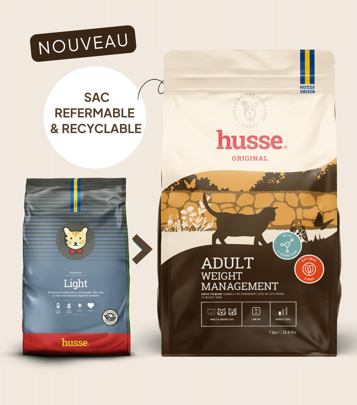 Croquettes pour chat en surpoids | Adult Weight Management=Light Exclusive